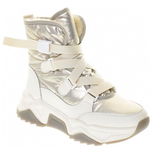 фото Ботинки respect женские зимние, размер 40, цвет белый, артикул vk12-134484