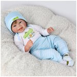 Reborn Kaydora Кукла Реборн (Reborn Dolls) - Девочка в кофте с крокодилом (56 см) - изображение