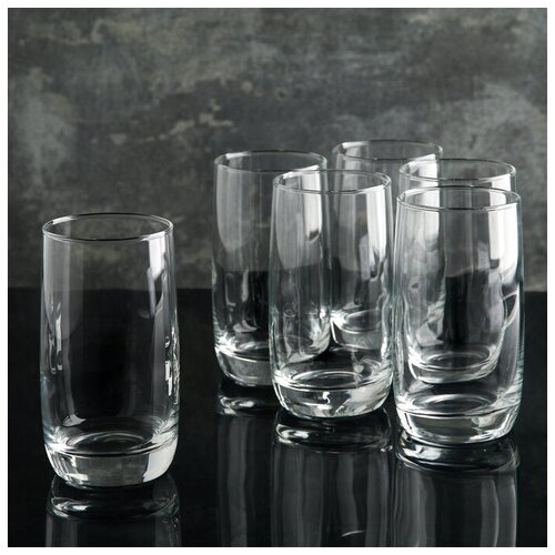 фото Набор стаканов «французский ресторанчик», 330 мл, 6 шт mikimarket