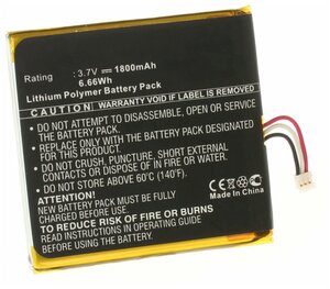 Аккумулятор iBatt iB-U1-M488 1800mAh для Sony Xperia acro S (LT26w), для Sony Ericsson LT26w, Xperia Acro S,