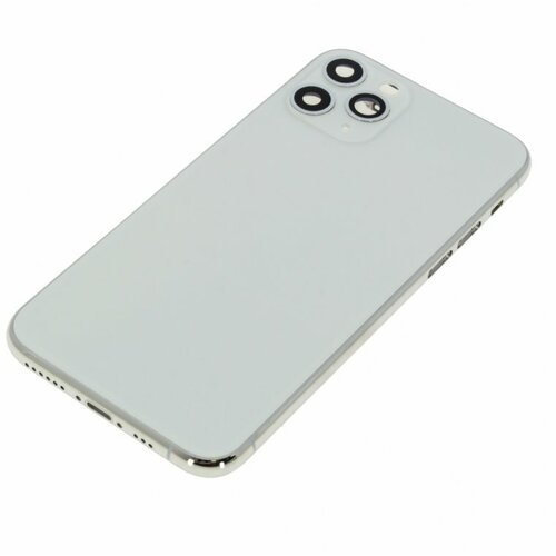 Корпус для Apple iPhone 11 Pro, серебро, AAA