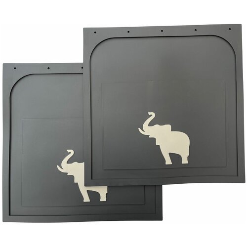 Брызговики на прицеп SCHMITZ грузовика задние 400х400 LUX