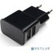 Cablexpert Аксессуар Cablexpert Адаптер питания 100/220V - 5V USB 2 порта, 2.1A, черный (MP3A-PC-12)