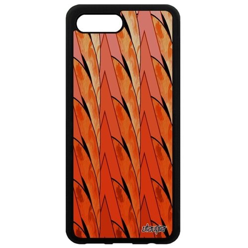 фото Защитный чехол на смартфон // honor 10 // "восход" символ круг, utaupia, оранжевый