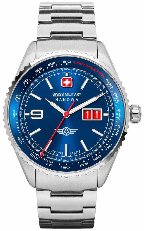 Наручные часы Swiss Military Hanowa Наручные часы Swiss Military Hanowa SMWGH2101005, синий