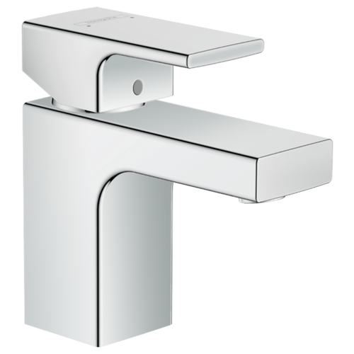 фото Смеситель для раковины hansgrohe vernis shape 71566000, 70 со сливным гарнитуром, хром