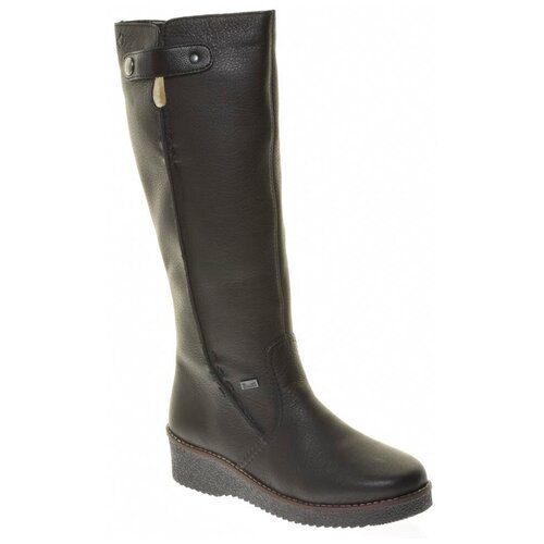 фото Сапоги rieker женские зимние, размер 38, цвет черный, артикул y4680-00