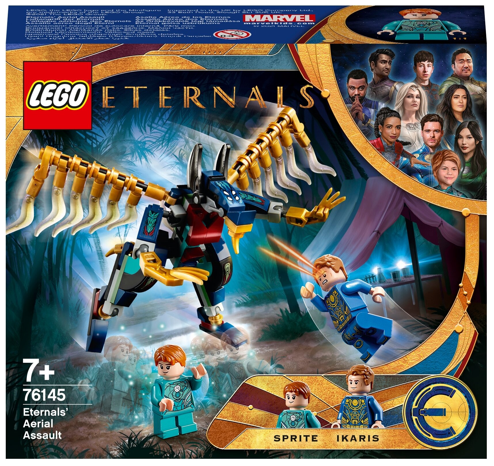 Конструктор Lego Super Heroes Воздушное нападение Вечных, - фото №1