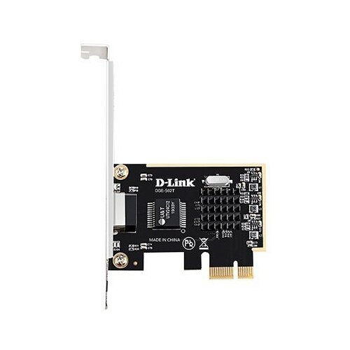 D-Link DGE-562T/A2A Сетевой PCI Express адаптер с 1 портом 100/1000/2.5GBase-T