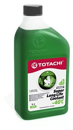 Антифриз TOTACHI -40C (зеленый) готовый 1 кг