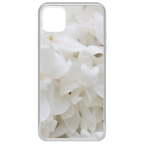 Чехол-накладка Krutoff Clear Case Женский день - Белые лилии для iPhone 11 Pro Max чехол накладка krutoff clear case женский день белые лилии для vivo y53s