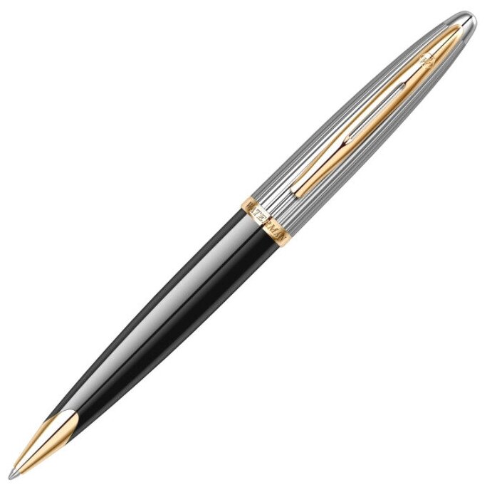 Шариковая ручка Waterman Carene De Luxe Black/Silver (S0700000)