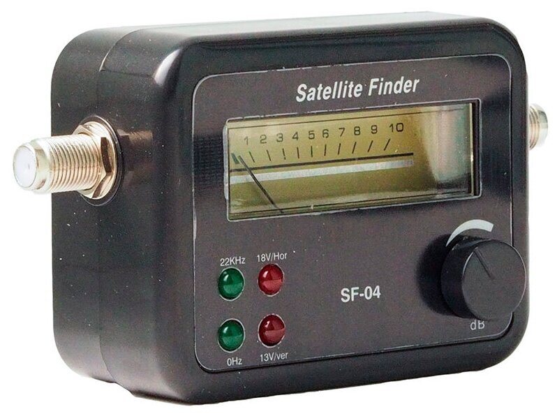 Прибор стрелочный для настройки спутниковых антенн Greenline SatFinder SF-04 Измеритель сигнала (Триколор ТВ НТВ+ Телекарта МТС)