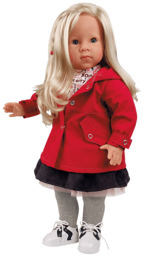 Кукла Schildkrot Elli (Шильдкрет Элли блондинка в красном пальто)