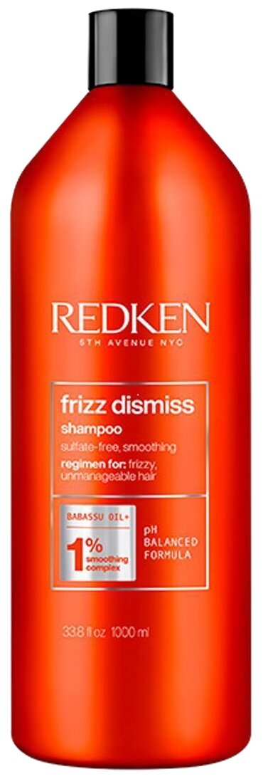 Redken шампунь Frizz Dismiss, 1000 мл