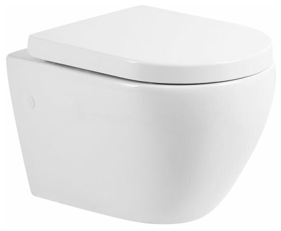 Унитаз подвесной безободковый BelBagno SFERA-R