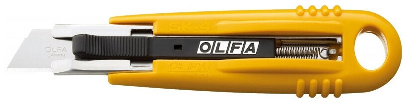 Нож с выдвижным лезвием и возвратной пружиной 17,5мм OLFA OL-SK-4
