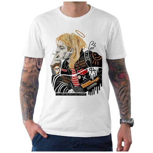 фото Футболка dreamshirts studio, размер 3xl, белый