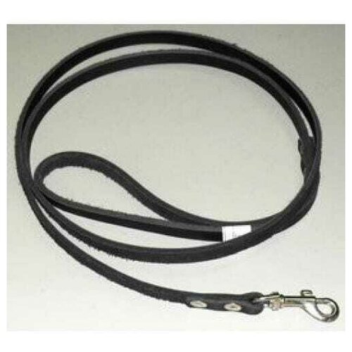 Зоотехнология Поводок кожаный одинарный 8ммх140см