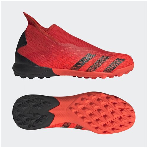 фото Шиповки adidas predator freak ll tf fy6300, р-р 43, красный