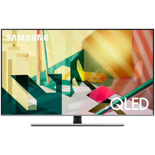 65 Телевизор Samsung QE65Q77TAU 2020 QLED HDR матовое серебро 12000000₽