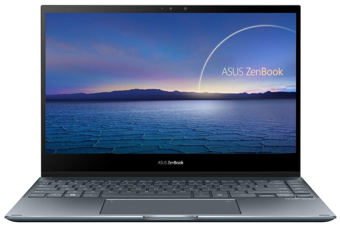 Ноутбук ASUS Zenbook Flip UX363EA-HP150T Grey 90NB0RZ1-M08370 Intel Core i5-1135G7 24 GHz8192Mb512Gb SSDIntel Iris Xe GraphicsWi-FiBluetoothCam1331920x1080Windows 10