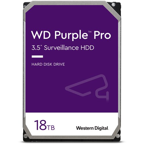 Жесткий диск HDD Western Digital 18Tb Purple 35 WD181PURP 5489300₽