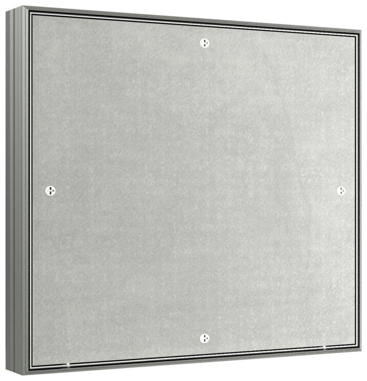 Ревизионный люк D6050 CERAMO настенный под плитку EVECS серебристый - фотография № 6