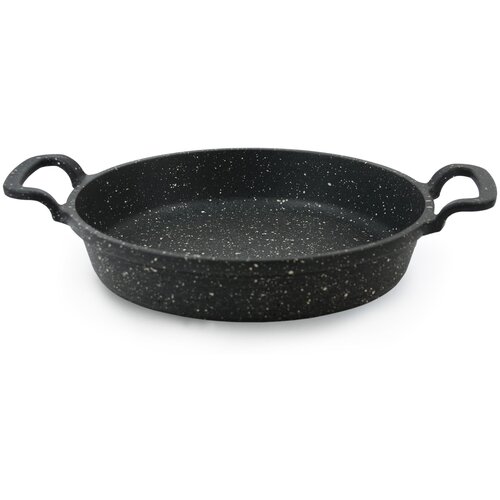 Сковорода - жаровня круглая 24 см, литой алюминий