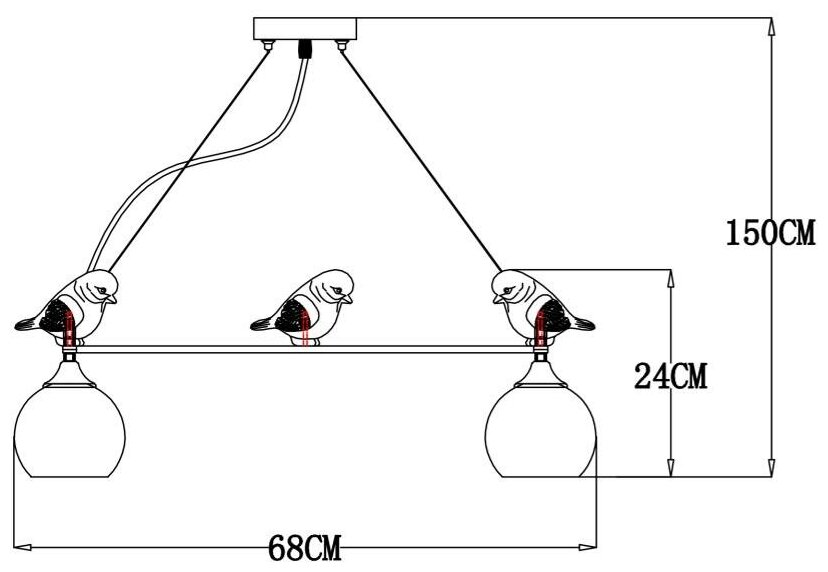 Люстра Arte Lamp GEMELLI A2150SP-5WG - фото №5