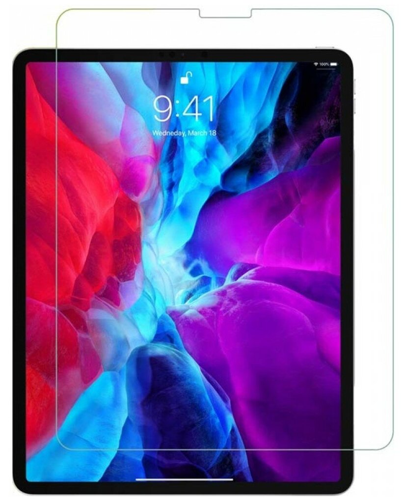 Комплект 2 Защитное стекло для планшета Apple iPad Pro 11 (2018/2020/2021/2022) / Apple iPad Air 4 (2020)/Air 5 (2022) 109" 033мм