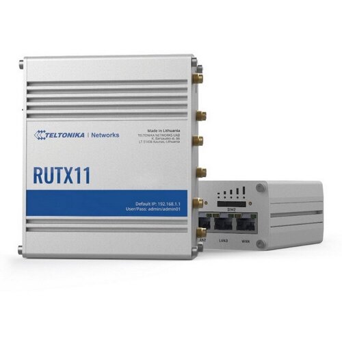 Маршрутизатор Teltonika RUTX RUTX11000000 6361600₽