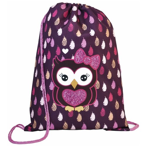 фото Мешок-рюкзак для обуви belmil mia, the owl, с вент. сеткой, 35х43 см