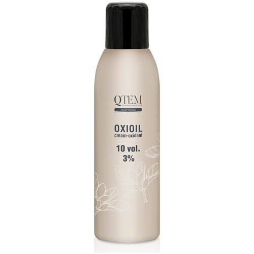 qtem набор коллагеновый напиток для женского здоровья и красоты 2 1 qtem supplement Универсальный крем-оксидант QTEM Oxioil 3% (10 Vol.), 1000 мл
