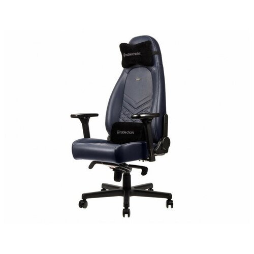фото Компьютерное кресло noblechairs real leather midnight blue
