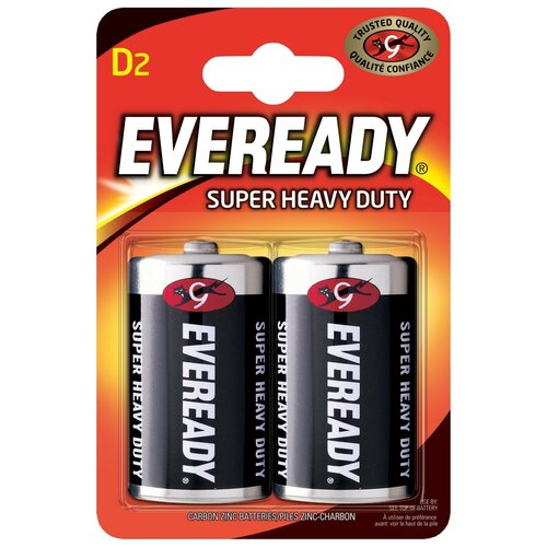 Батарейка ENERGIZER Eveready SHD D R20 2 шт блистер