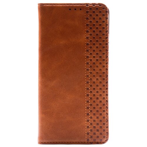 фото Чехол wallet case для xiaomi redmi note 8t коричневый re:pa
