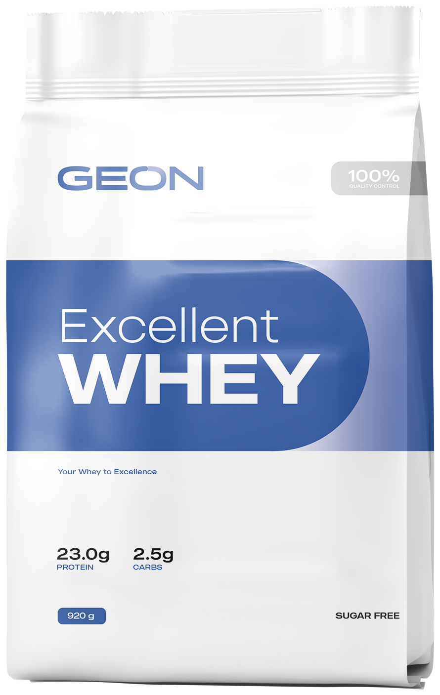 Протеин GEON Excellent Whey, порошок, 0.92кг, клубника со сливками - фото №11