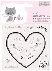 Набор штампов Вы прекрасны Little Meow 10,16 х 10,16 см 10 шт*