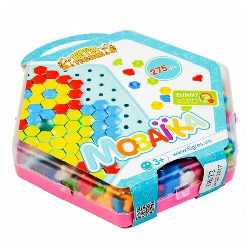 Развивающая игрушка «Мозаика», 275 элементов