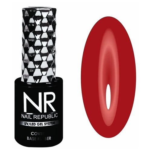 nail republic база для гель лака versales 131 Nail Republic Базовое покрытие Lady in Red, №91, 10 мл