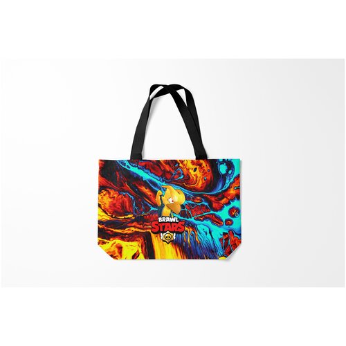 фото Сумка-шоппер / 46х35 см / геймерам / brawl stars crow phoenix burnettie