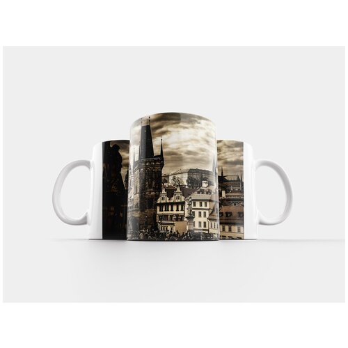 фото Кружка "город, дома, крыши" 320 мл lotsprints