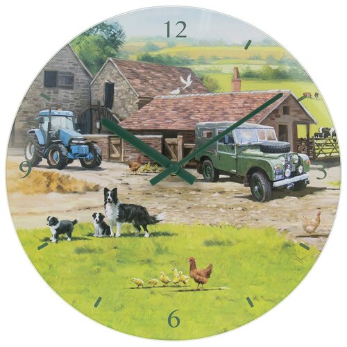 Часы настенные Ферма D 30см