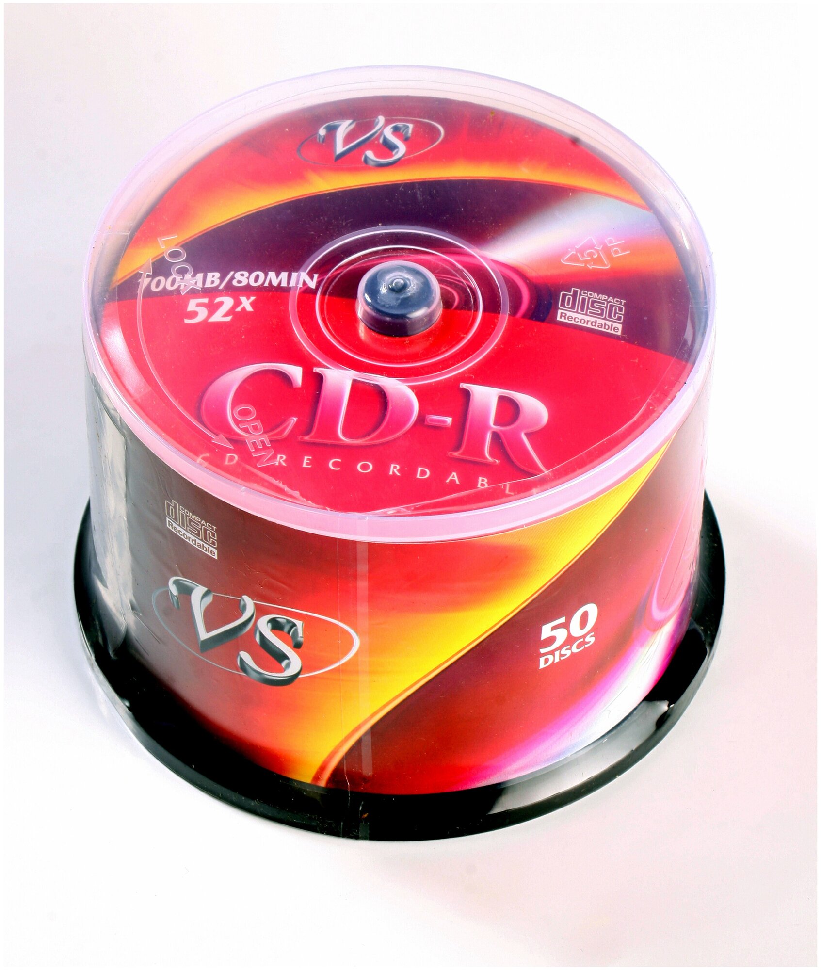 Диск VS CD- R 80 52x CB/50