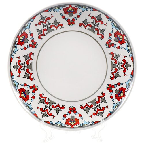 Тарелка обеденная, керамика, 26 см, круглая, Марракеш, Daniks