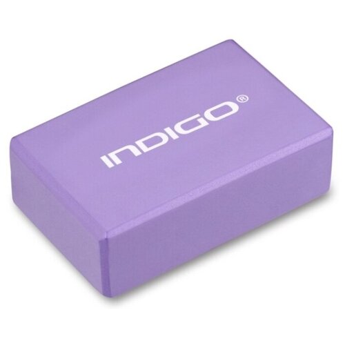 Блок для йоги Indigo 6011 HKYB фиолетовый