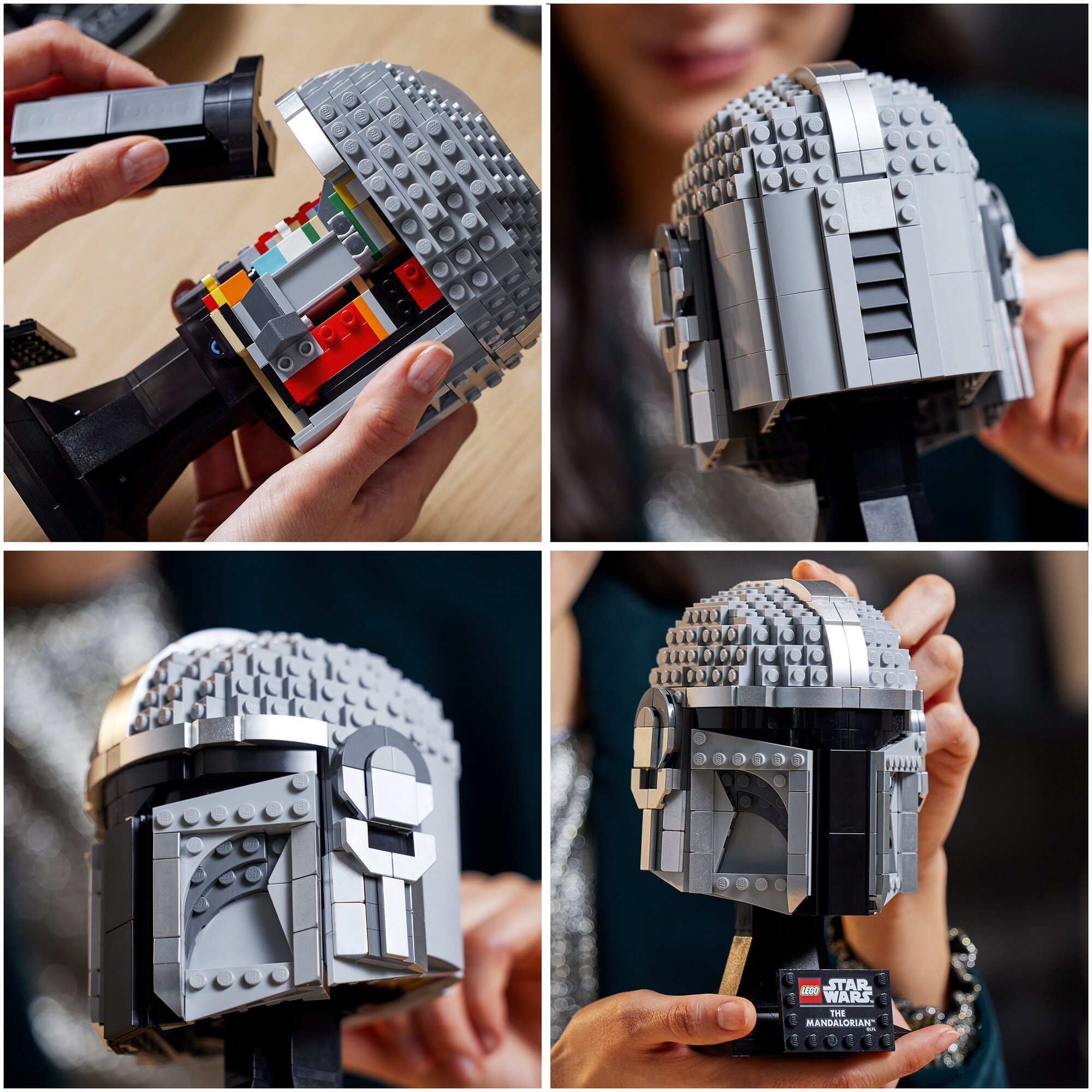 Конструктор LEGO Star Wars "Шлем Мандалорца" 75328 - фото №4