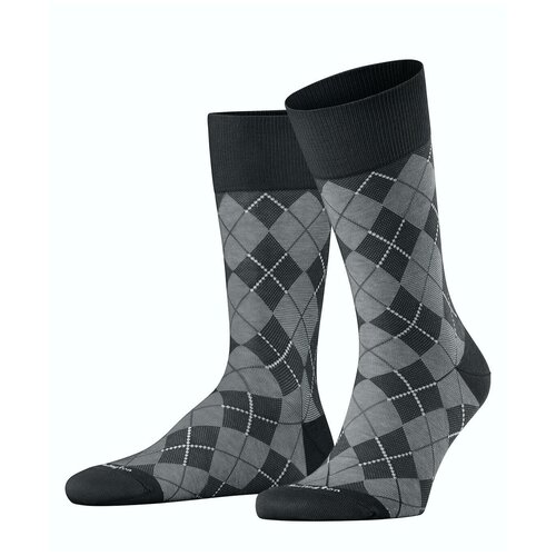 фото Мужские носки burlington, 1 пара, классические, нескользящие, размер 40-46, черный