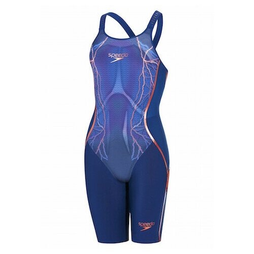 фото Гидрокостюм speedo fastskin lzr racer x openback kneeskin 292, цвет - голубой;размер - 20;материал - полиамид 65%, эластан 35%